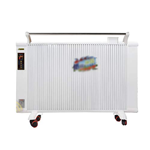 XLOO Panneau Chauffant de 1400 Watts, Chauffage Infrarouge, Chauffage Infrarouge, avec télécommande, avec Fonction de Conversion de fréquence, élévation Rapide de la température, avec étendoir