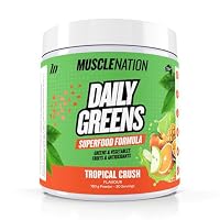 Muscle Nation Daily Greens Tropical Crush 180g