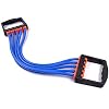 SEIWEI Chest Expander Arm Training 5 Tubes Ajustable Strength Trainer Exercise Resistance Bands for Home Fitness
