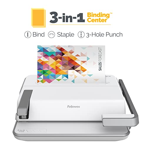 Fellowes 5603001 Lyra 3-In-1 Binding Center #TOP1