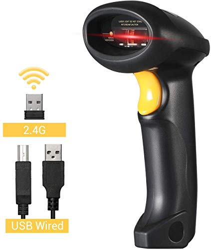 Esky ES012 2.4 G láser Barcode Scanner lector de código de Basic 02