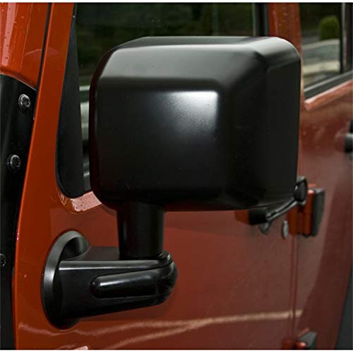 Rugged Ridge 11002.13 Black Driver Side View Mirror - Thumbnail 2