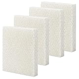 4 Pack HFT600 Filter T Humidifier Wick Filter Compatible with Honeywell HFT600 Filter T,HEV615 and HEV620 Humidifier,Compatible with Part # HFT600 Filter