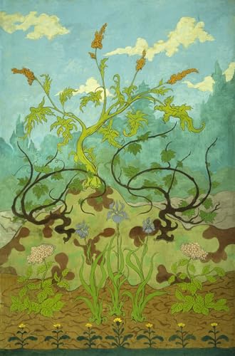 Lienzo decorativo para pared de 60x90cm que realza la decoración con arte clásico de Paul Ranson