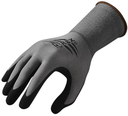 G-REX - P 09 / Montage-Handschuhe/Größe 10, 12 Paar/Grau/Montagehandschuhe/Handschuhe Arbeitshandschuhe