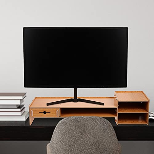 Monitor de Suporte Monitor De Riser Riser De Elevados de Suporte Computador Portátil Prateleira Com