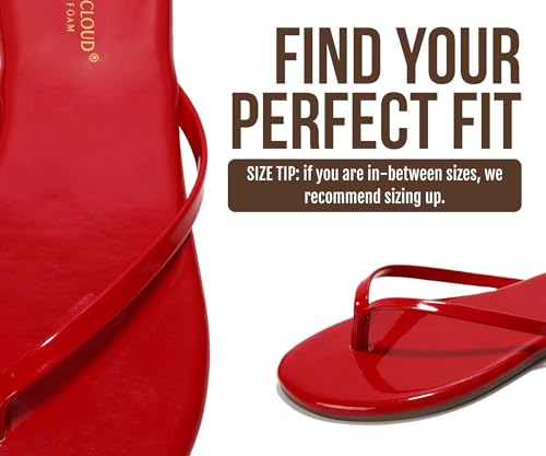 Image of Project Cloud Flip Flops for Women Footwear- Lightweight and Memory Foam Insole Sandals for Women 2026 - Durable Non-Slip Beach Essentials Flats for Women Sandals (Foundations)