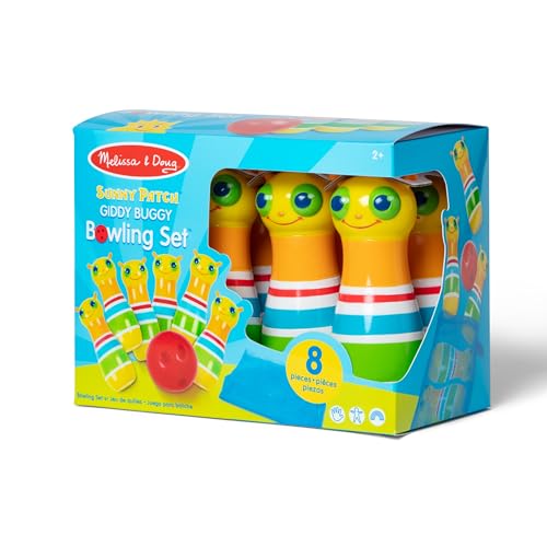Melissa & Doug Sunny Patch Giddy Buggy Bowling Action Game - 6 Bug Pins, 1 Plastic Ball - image 7