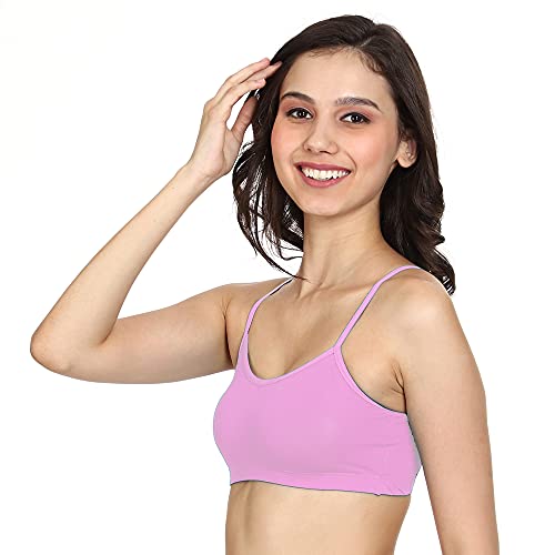 Image of Mysha Women Cotton Non-Wired Non-Padded Thinlace Everyday Sports Bra