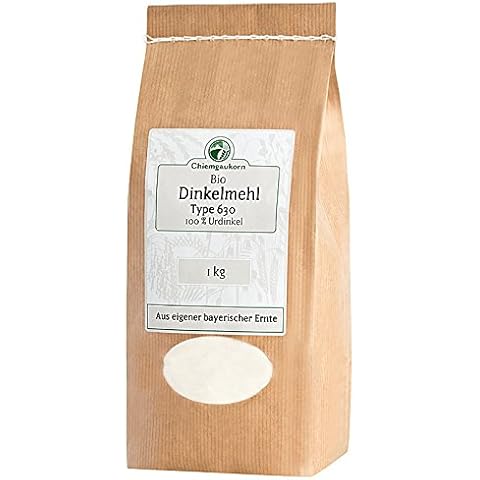 Chiemgaukorn Organic Spelt Flour, Type 630 (1x 1Kg) Cover