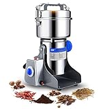  800G Grain Grinder Mill Protezione Open-Cover-Stop Protection 1400W Electric Spice Mill per erbe, spezie, noci, cereali
