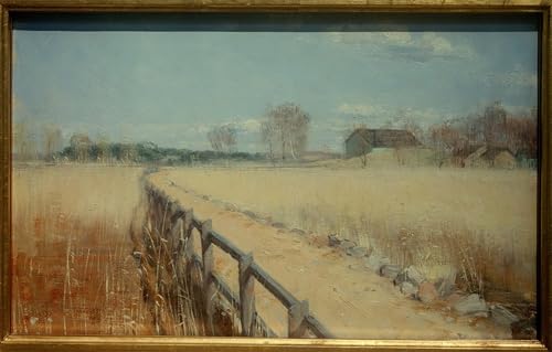Pintura Ponte a Ruissalo lienzo decorativo cuadro de Elin Danielson Gambogi 60x90cm