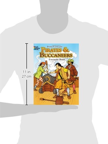 Pirates & Buccaneers Coloring Book (Dover History Coloring Book) #TOP2