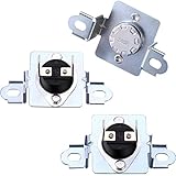3 Pieces 6931EL3003C High Limit Thermostat Dryer 6931EL3004B Dryer Thermostat 6931EL3003D Thermal Fuse Dryer Replace 6931EL3003G PS3530484 AP4457603 6931EL3003F Compatible with LG and Kenmore Dryers