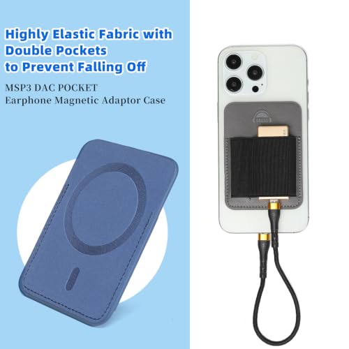 Funda magnética DAC para teléfono okcsc ideal para escuchar música con cables en la calle 3