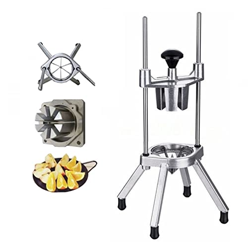 Cortador de cuña de limón y lima, herramienta de corte de frutas y verduras de grado comercial para patatas, tomates, cebollas