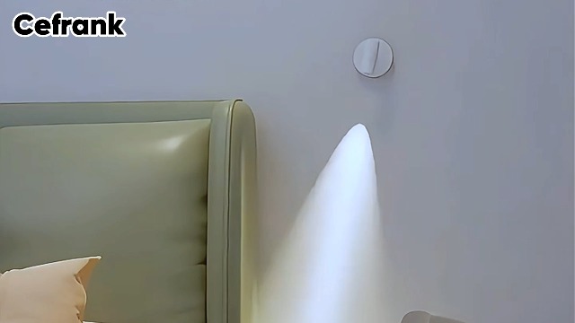 Faro A LED Senza Fili Cefrank - Dimmerabile, 4000K, Batteria 2000mAh, Girevole, Per Lettura/Arredamento - Foto 8