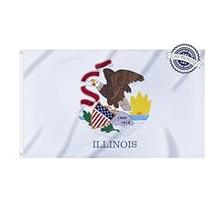 Illinois Flag 3x5 FT