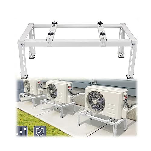 Support de climatiseur de fenêtre robuste au sol pour unité de clim mini-split sans conduit