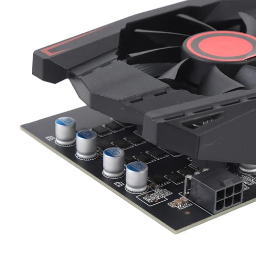Image of LICAEVEY GTX550TI 6GB Graphics Card Gaming Video Card, GDDR5 PCIE 2.0 16X Computer Graphics Card with Double Fan, Supports DVI VGA HD Multimedia Interface
