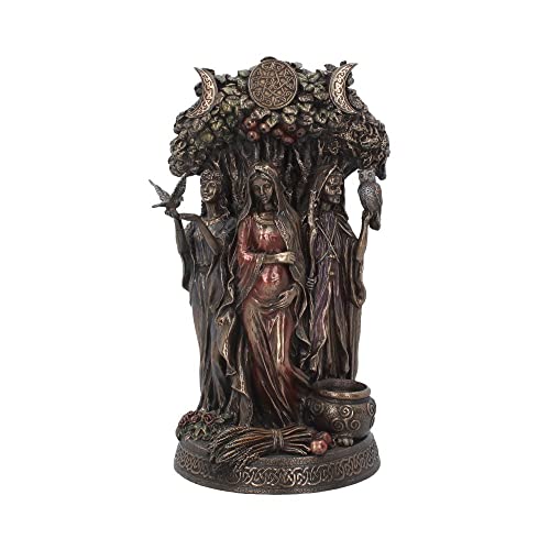 Nemesis Now Figura Decorativa de Doncella, Madre, crone, 32 cm, Bronce
