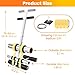 Court Line Tape Machine,Playing Field Line Striping Machine,Parking Lot Striping Machine,Adjustable Floor Paint Tape Applicator for Basketball Courts, Driveways, Workshops
