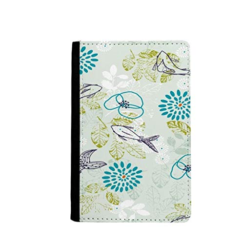 Porte-passeport animal bleu protège carnet de voyage contre usure et pliures de douane