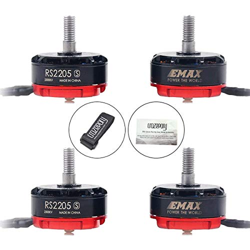 Crazepony 4pcs EMAX RS2205S 2300KV Brushless Motor 3-4S for X210 QAV250 QAV300 FPV Racing Drone Quadcopter