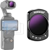 【Entièrement compatible avec Osmo Pocket 3】 Le filtre magnétique variable ND64-ND512 NEEWER est parfaitement compatible avec DJI Osmo Pocket 3, vous aidant à gérer facilement diverses conditions d'éclairage. Des jours nuageux aux jours ensoleillés, faites simplement pivoter ce filtre de densité neutre réglable pour ajuster la quantité de lumière qui pénètre dans l'objectif de votre appareil photo afin d'éviter la surexposition.
