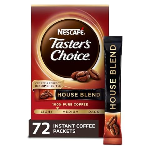 NESCAFE Taster's Choice House Blend Instant Coffee, 12 boxes Cover