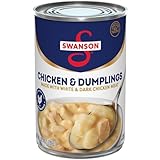 Swanson Chicken & Dumplings Made with White & Dark Chicken Meat, 10.5 Ounce Can
