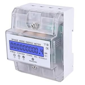 Nizirioo XTM024 Dreiphasen-Digitalstromzähler 3x230/400V