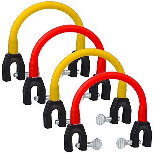 BESPORTBLE 4 accessori per l'allenamento dello sci, connettore per punta da sci, pratico controllo della velocità portatile, per principianti, pratici strumenti ausiliari