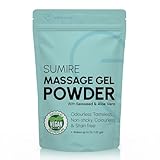 Polvo de Gel de Masaje Nuru Japonés 50g – Edición Sakura | Sobre resellable | Aloe vera, alga marina, regaliz y té verde | Hecho en Japón | Inodoro, insípido, no mancha | Rinde hasta 5 litros de gel
