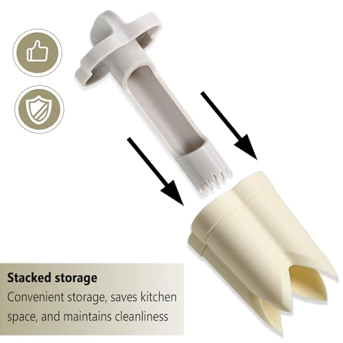 Cortador e descaroçador de sementes de pimenta 2 em 1, remoção rápida de sementes, um bom dispositiv