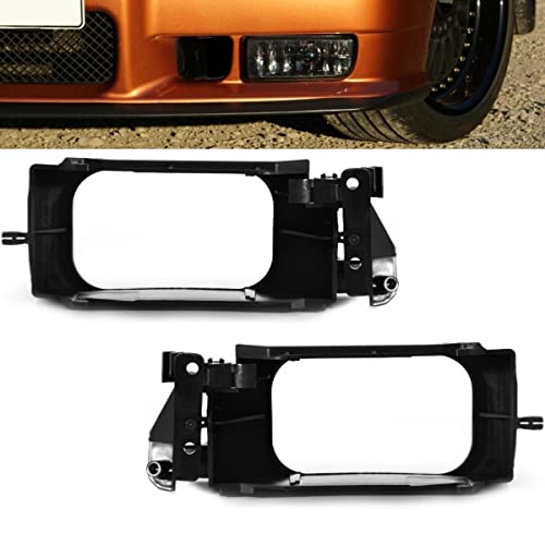 DM Autoteile Support de phare antibrouillard droit gauche cadre de support lampe antibrouillard compatible avec E36 Cover