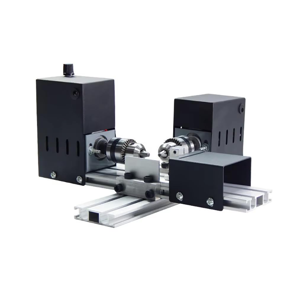 Toplionace Mini Torno de Perforación y Rectificado para el Hogar con Motores Duales de 110-220V