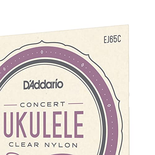 ENCORDOAMENTO NYLON UKULELE CONCERT EJ65C - D'ADDARIO