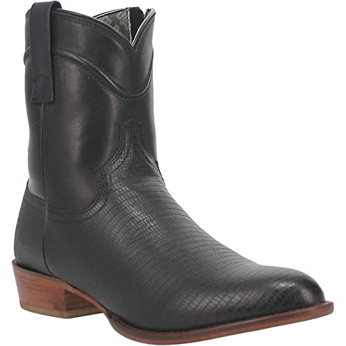 Image of Dingo Jackson Mens Lizard Print Zip Boots DI328-BRN