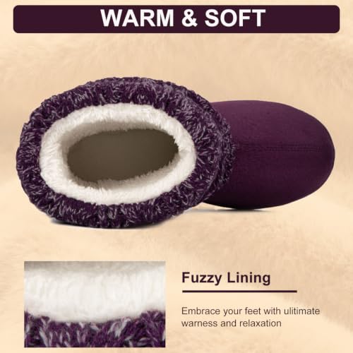 Image of FamilyFairy Women's Slipper Boots Winter Warm Gift Bootie Indoor Outdoor
