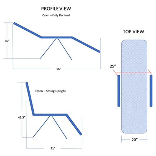 Patio Lounge Chairs Set Of 2 Lounge Chairs For Outside Outdoor Lounge Chairs Tanning Chair Folding Lounge Chair Lawn Garden Yard Folding Lightweight Adjustable Lounge With Pillow Pack Of 2 - Brown #TOP1