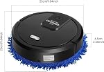Robot Aspirateur， Autonome Pour Sols de Maisont Vacuum and Mop Combo， 2 in 1 Strong Suction Vacuum Robot mop Advanced Obstacle Avoidance, Aspiradora Robot Slim Design, Ideal for Pet Hair Hard Floor