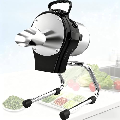 Cortadora Comercial Eléctrica de Verduras 1-5mm Ajustable
