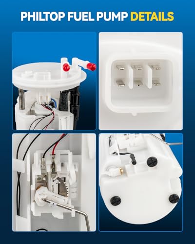 Image of PHILTOP Electric Fuel Pump Assembly Fits for 2006-2009 Subaru Outback, 2006-2009 Subaru Legacy, FG1255