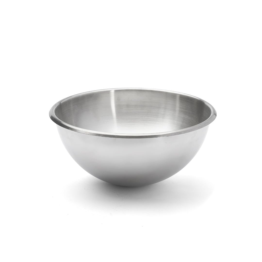 De Buyer 3372.30 - Bacinella 1/2 sferica in acciaio inox, ø 30 cm