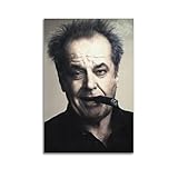 GBHEVEWV Jack Nicholson Schauspieler-Poster, dekoratives 