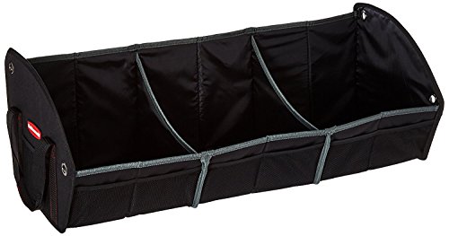 Rubbermaid Automotive Portable Tote Bag Organizer: Cargo Area/Car Trunk Storage Caddy, Triple Bin