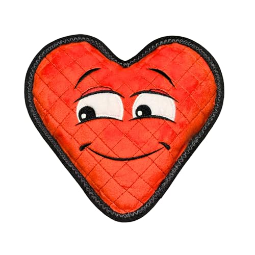 ReadyHound Durable Heart Squeaky Dog Toy for Aggressive Chewers Tough Aggressive Dog Chew Toy Chew Dog Toy for Puppy Small Medium and Dogs