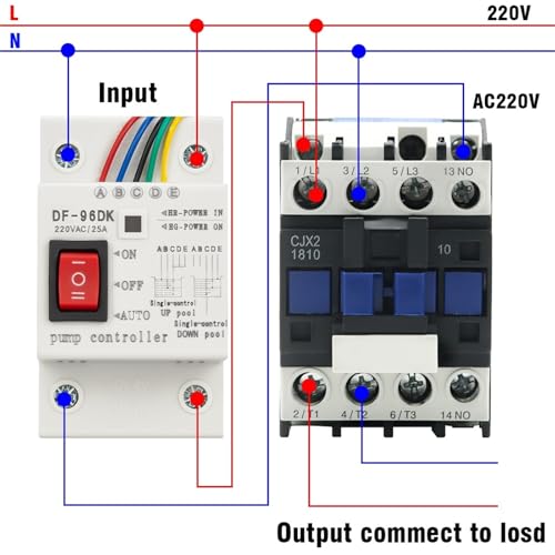 Capteur de détection de niveau de liquide DF-96DK commutation 20A automatique - 6
