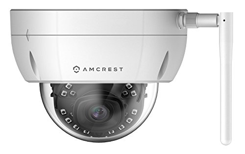 Amcrest Ip2M-851W Prohd Outdoor 2 Megapixel 1080P Wifi Wireless Vandal Dome Ip Security Camera, White #TOP1